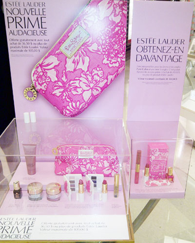 Estée Lauder Gift with purchase at Sears