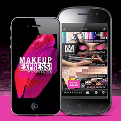 Makeup Express - Maybelline app for smartphones